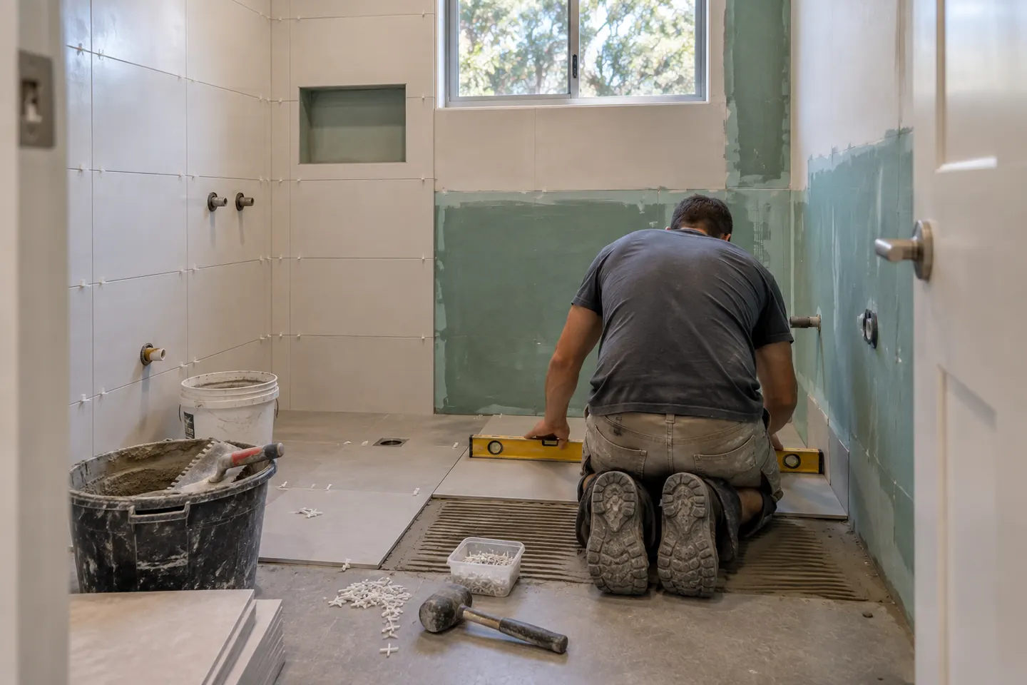 Bathroom Tiling, Hornsby Shire